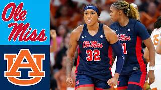 Ole Miss vs. Auburn Full Game SEC Tournament Women's College Basketball 2026 screenshot 5