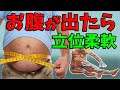 【たった5回】腹筋は辛いだけでお腹が凹まない人は立位ストレッチ