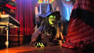 Ivana Animated Halloween Rising Witch - Grandin Road