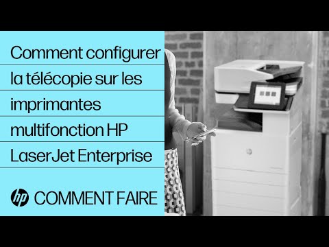 Vidéo: Comment Configurer La Télécopie Dans Un MFP