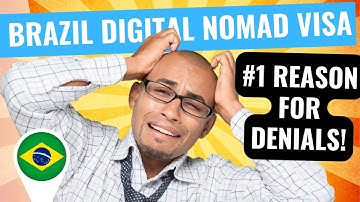 Brazil Digital Nomad Visa 😵 Number one reason for denials ☠️
