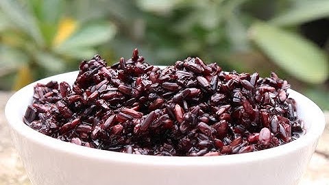 Cách làm cơm rượu nếp cẩm đơn giản tại nhà cho bà đẻ