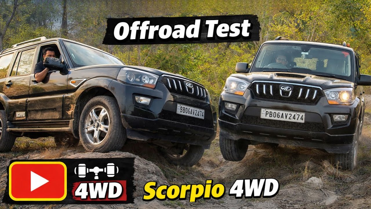 Why Scorpio 4WD failed in Offroad  😞 