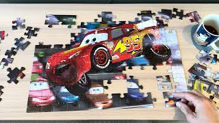 Cars Puzzle for Kids - Lightning McQueen - 100 Pieces! screenshot 4