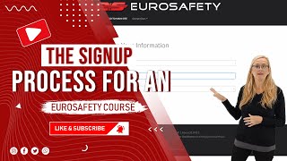 #65 — EuroSafety Course Signup: Online Step-by-Step