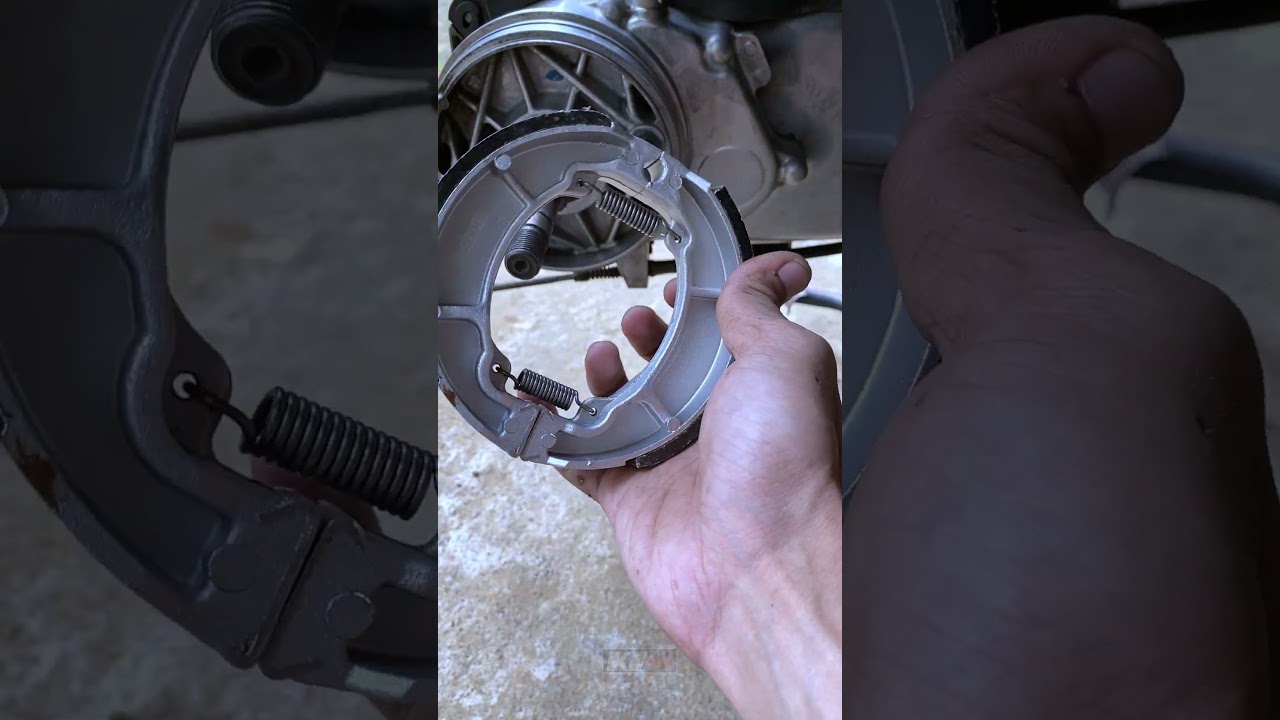 Ganti kampas rem belakang vario 125 