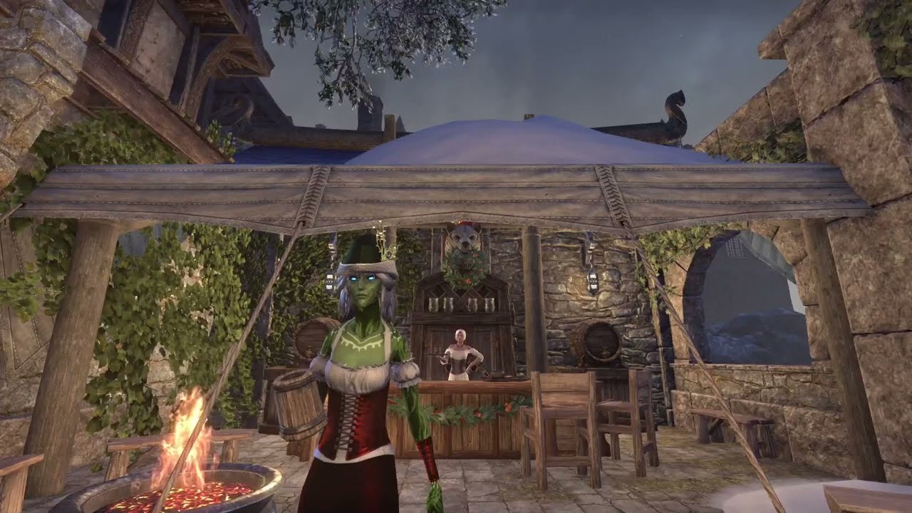 Proudspire Holiday Market - ESO Housing - West Skyrim Manor - PS4NA - Plague_Raccoon