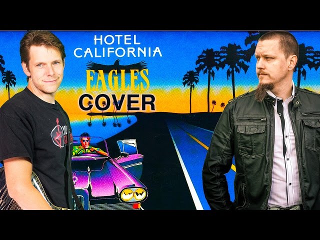 Hotel California Cover ft David Lyon on Vocals (Full guitar lesson available now) class=
