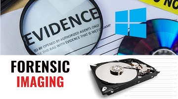Windows Disk Imaging for Forensic Investigations (RAW dd/E01/VHD, Hash Verification)