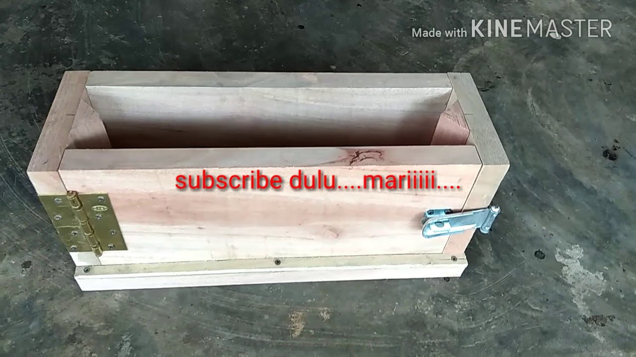  Cetakan batako  dari kayu YouTube