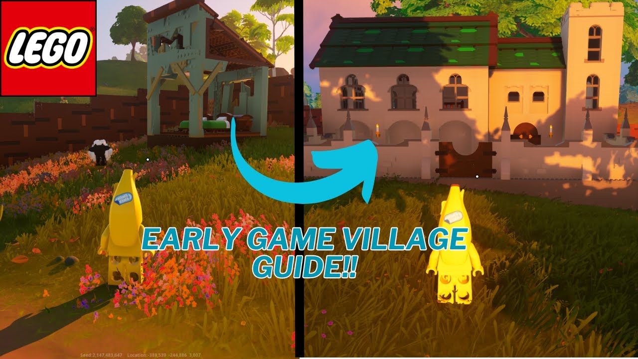 LEGO Fortnite Villages Guide!! ( Early Game ) YouTube