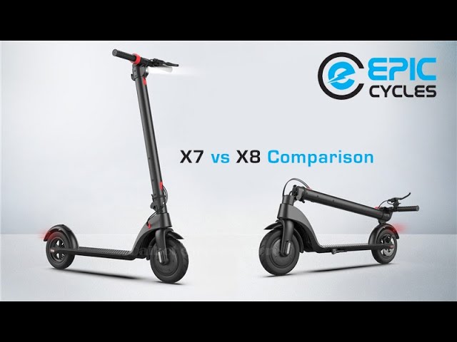 X7 vs X8 Scooter Comparison | Electric Scooter Review