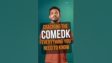 How Will I Crack COMEDK 2024 exam? | Exam Preparation Tips & Strategy #comedk #entranceexam2024