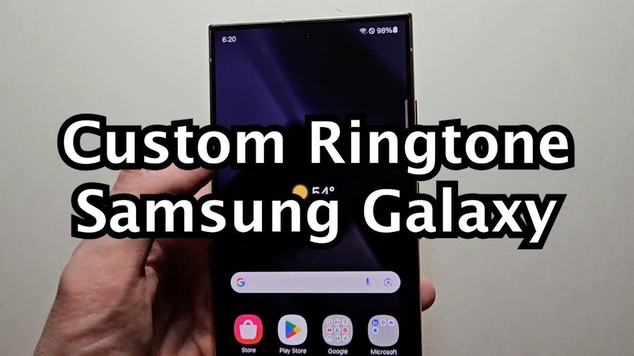 How to Change Ringtone on Samsung Galaxy S24 Ultra! - YouTube