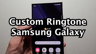 How to Change Ringtone & Custom Ringtone on Samsung Galaxy S24 Ultra!