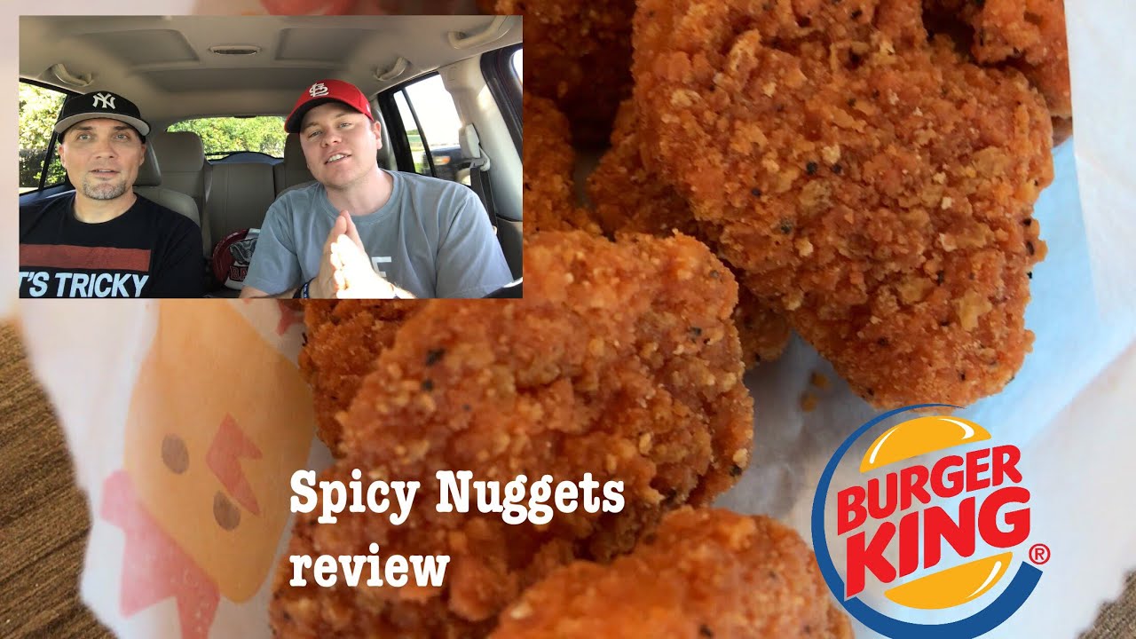 BURGER KING SPICY NUGGETS REVIEW AND SPECIAL APPEARANCE BY THE