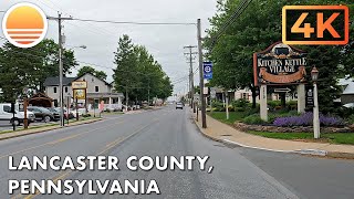 Lancaster County, Pennsylvania!  Drive with me!