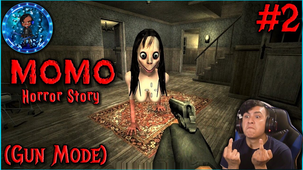 Let S Play Momo Horror Story 2 Gun Mode Youtube - roblox horror stories momo