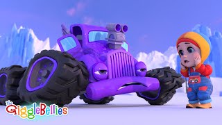 Boo Boo Song Monster Trucks Are Hurt Nursery Rhymes - Gigglebbellies