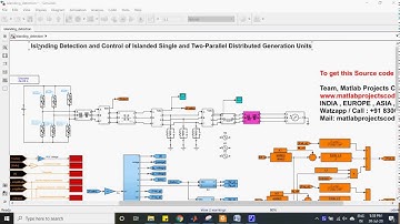 Islanding Detection and Control of Islanded Single and Two-Parallel Distributed Generation Units
