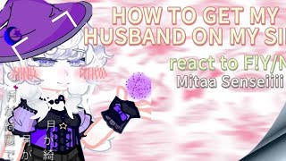 HOW TO GET MY HUSBAND ON MY SIDE react to Y/N || 2X SPEED || Aus ||