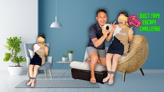 Tape Escape Challenge | Duct Tape Escape Prank Challenge @NepBongvlogs