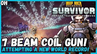 World Record Attempt! Coil Gun Is AMAZING! Deep Rock Galactic: Survivor!