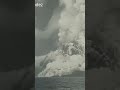 volcanic eruption under water. caught on camera.