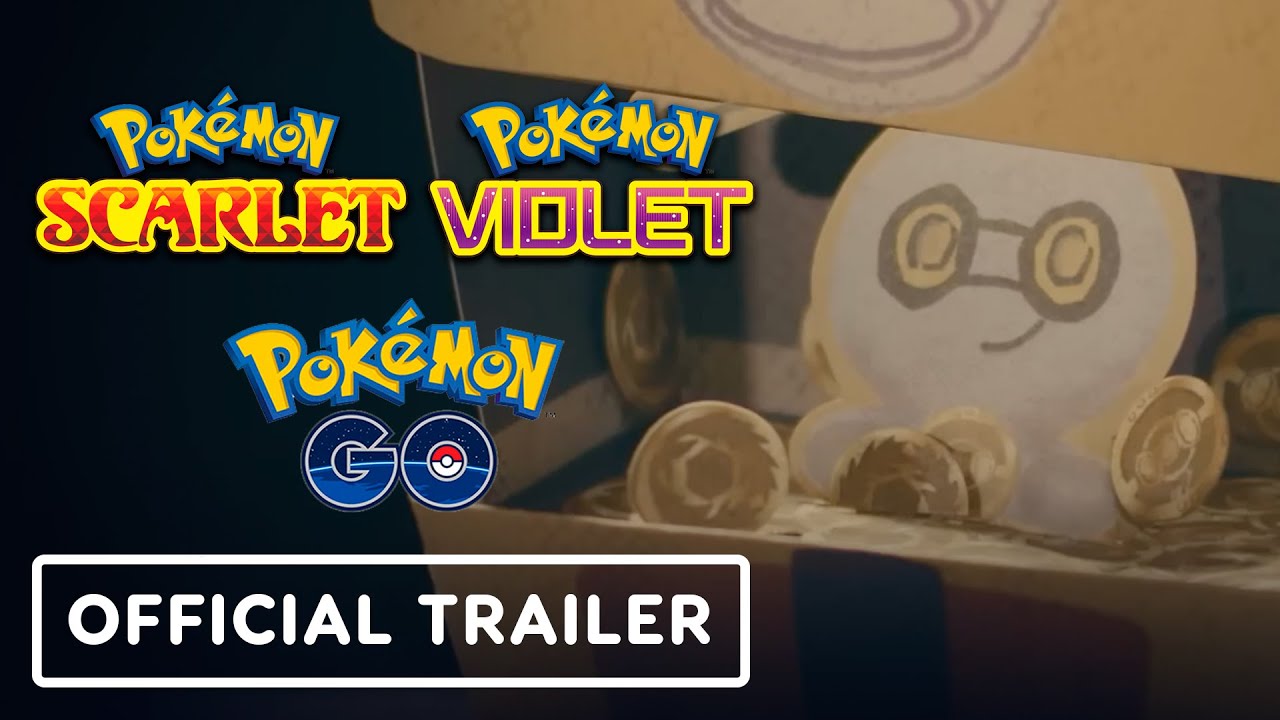 Pokemon Scarlet and Pokemon Violet x Pokemon Go - Official Gimmighoul