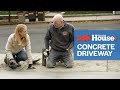 How to Pour a Concrete Driveway | Ask This Old House