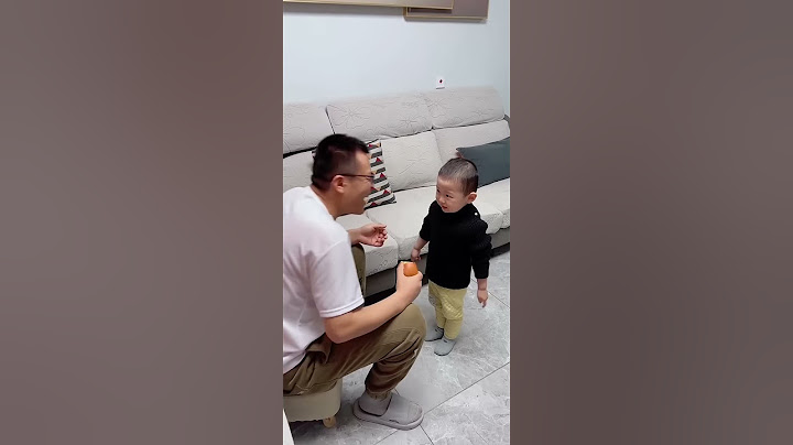爸爸正在教儿子喊爸爸，万万没想到！#cute #baby #funny #comedy