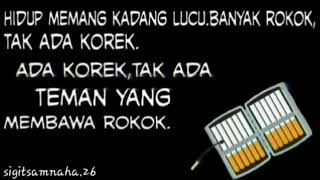 Story wa kata2 rokok keren