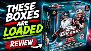     2025 Topps Chrome Football Review | THESE BOXES ARE LOADED! 🔥