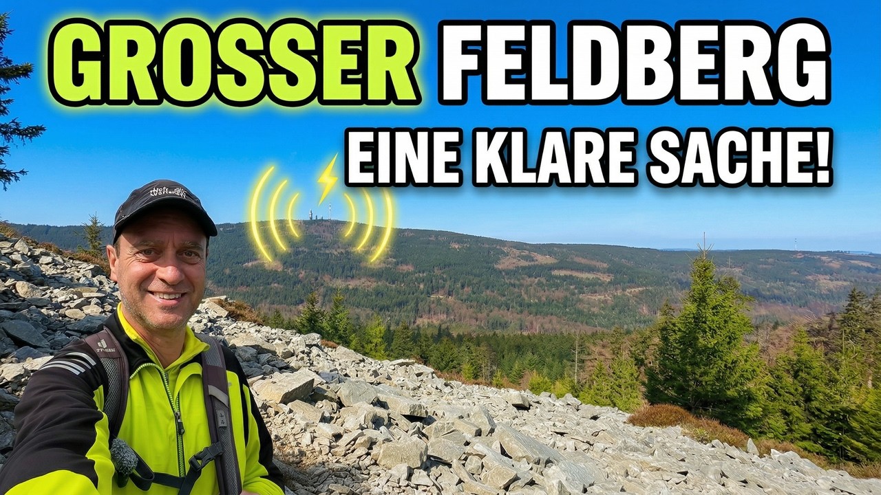 Alpine Wanderung im Taunus - Gipfelsturm zu den höchsten Bergen