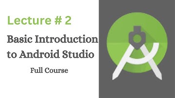 Basic Introduction to Android Studio for beginners | Lecture # 2 | Coding With Nida