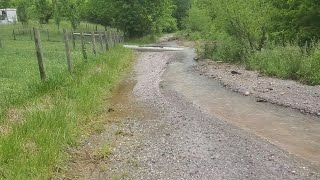 Bonus Video | Let's Take A Ride | What The Storms Did to our Driveway and County Road !!