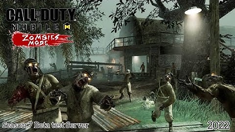 Call of Duty Mobile: Classic Zombie mode return. Full gameplay! (Season 7 Beta test server)
