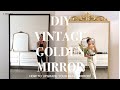 QUARANTINE VLOG | I made a DIY Parisian Golden Mirror | #JadoreChristina