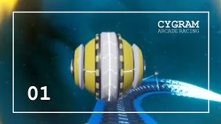 Cygram - Sci-Fi Arcade Racing Gameplay Pt.01 Tutorial