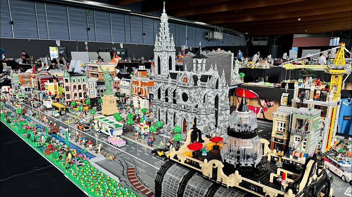 LEGO: CH'TI BRICK d'ARRAS, 2,000 m² exhibition space! #lego #automobile #tutorial