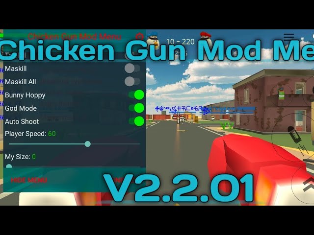 Mod Menu Chicken Gun v2.8.06 50+ Tính Năng