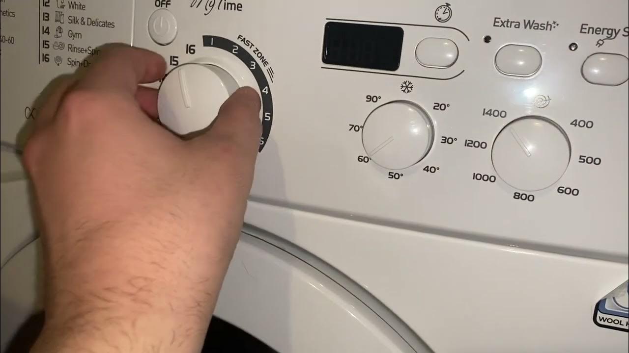 Anyone know why my indesit is suddenly doing this and what does it mean