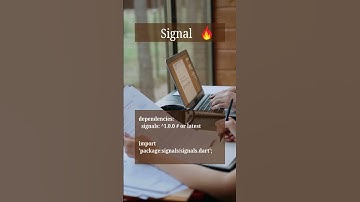 "Flutter Signals: Bye Bye setState! 👋 #Shorts"