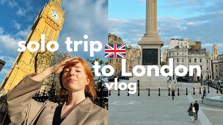 My First Solo Trip to London 🇬🇧 5 Days in UK VLOG