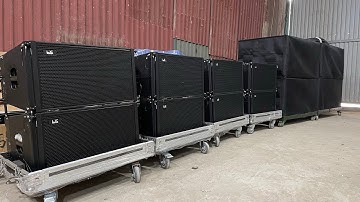 Demo Line Array Ngày Đầu Tiên Tại Vĩnh Tường Show 2025 Với Line Array Lx acoustic 