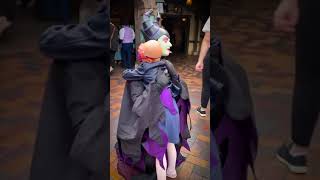 Maleficent surprises her biggest fan in Disneyland #Shorts