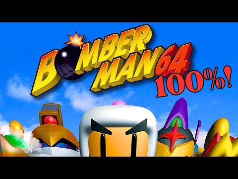 Bomberman 64 (?N64) - ✨HD Longplay | 100% Completion | No Commentary