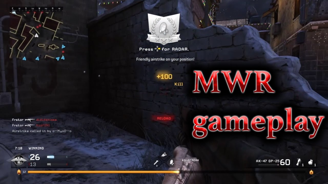 MWR: insane ak-47 gameplay!!