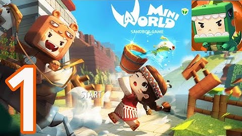 Mini Word : Block Art - Gameplay Walkthrough Part 1 - Trailer (iOS, Android)