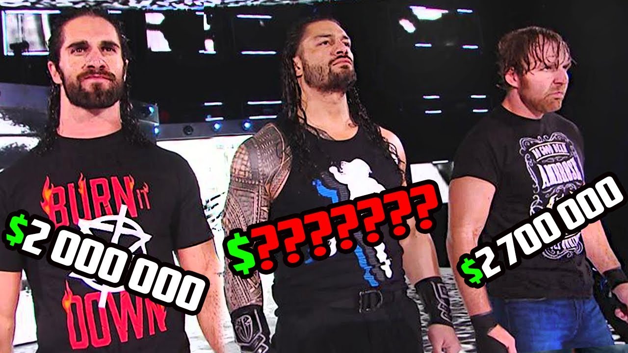 How Much Money Roman Reigns Made In 2017?! - YouTube
